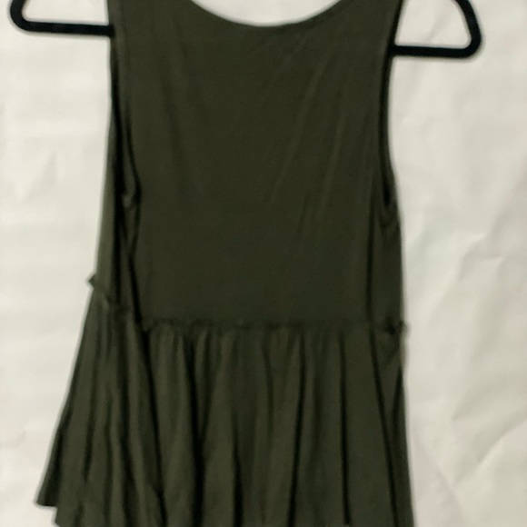 Olivia Rae Olive Green dress. Size medium. - Picture 2 of 2